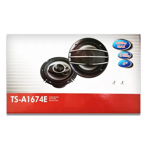 Автомобильные колонки акустика 16см TS-1674E 400. 3х полосные - фото 5