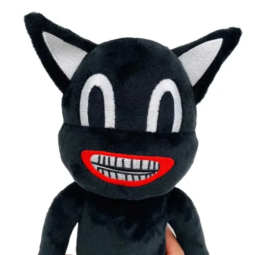 М'яка іграшка Картун Кет Сиреноголовий Cartoon Cat Siren Head, 30 см, чорний - фото 5