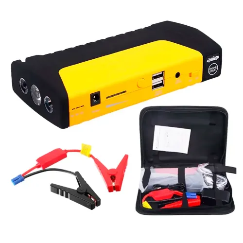 Пускове пристрій авто акумулятора JUMP STARTER Power bank 16500 mAh - фото 5