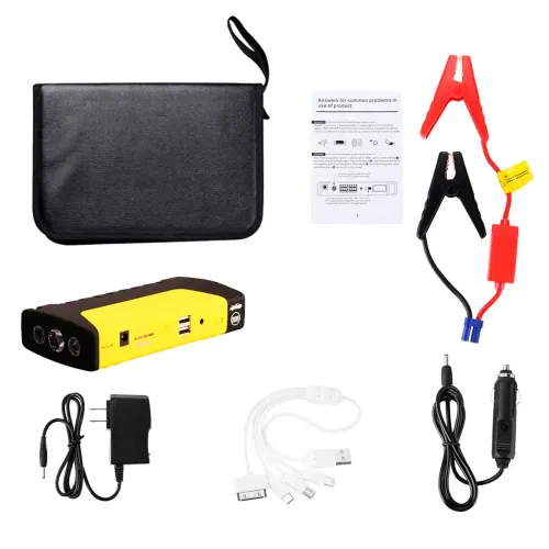 Пускове пристрій авто акумулятора JUMP STARTER Power bank 16500 mAh - фото 2