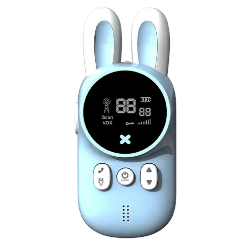 Дитячі рації з ліхтариком kids walkie-talkie 2 шт. pink and blue - фото 8