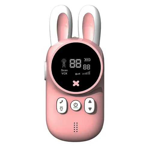 Дитячі рації з ліхтариком kids walkie-talkie 2 шт. pink and blue - фото 9