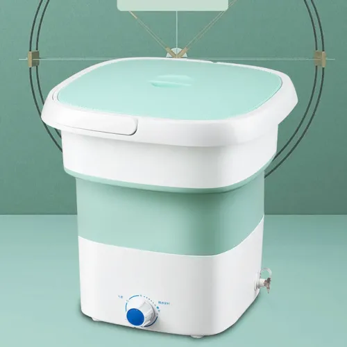 Складна пральна машина компактна MAXTOP silicon washing machine - фото 3