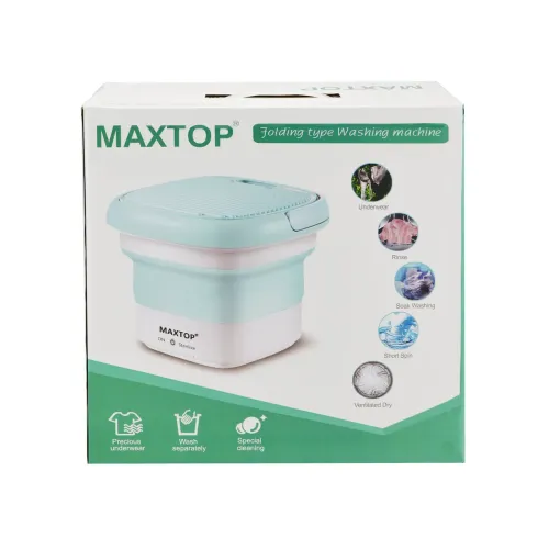 Складна пральна машина компактна MAXTOP silicon washing machine - фото 4