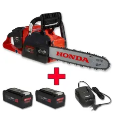 Большая аккумуляторная цепная пила 36V Honda 40см шина GHE 355H P + запасной аккумулятор, бесщеточная