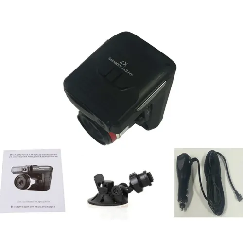 Видеорегистратор автомобильный DVR X7 с АНТИРАДАРОМ, угол обзора камеры 140 градусов, HD 720P - фото 3
