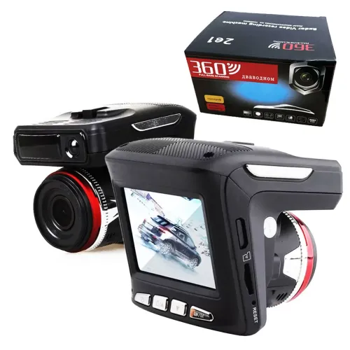 Видеорегистратор автомобильный DVR X7 с АНТИРАДАРОМ, угол обзора камеры 140 градусов, HD 720P - фото 10