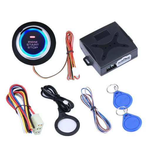 СТАРТ СТОП  кнопка зажигания с иммболайзером Smart start system - фото 4