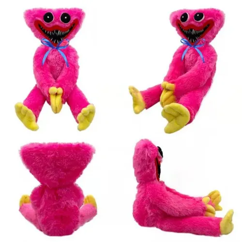 Киси Миси плюшевая игрушка Kisi Misi ТОП1 TikTok 40 см подружка Хаги Ваги из игры Poppy Playtime pink big - фото 9