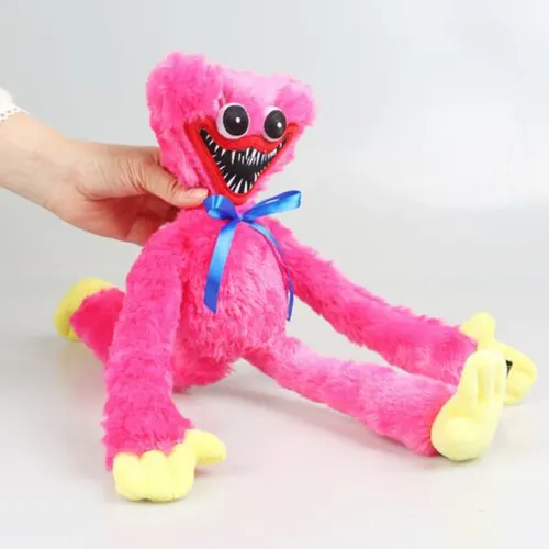 Киси Миси плюшевая игрушка Kisi Misi ТОП1 TikTok 40 см подружка Хаги Ваги из игры Poppy Playtime pink big - фото 4