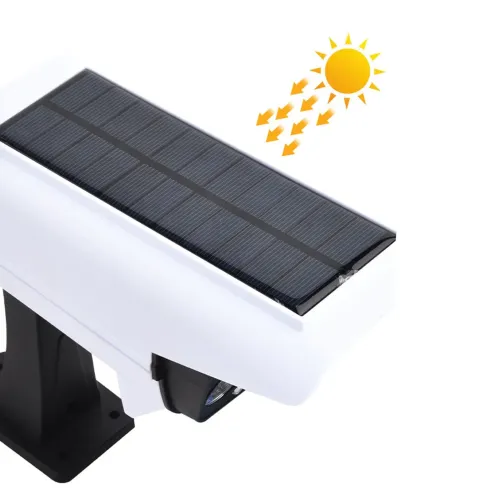 Мощный уличный фонарь в виде камеры на солнечной батарее с пультом ДУ Solar CL-877A X-BAIL 180 W - фото 4