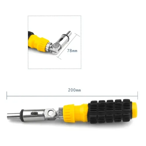 Набор головок и бит с трещёткой Aiwa bit and Socket Set 41в1 - фото 6