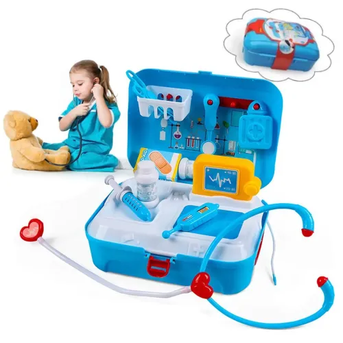 Детский рюкзак игровой набор Маленький Доктор doctor toy 17 предметов в рюкзаке - фото 5