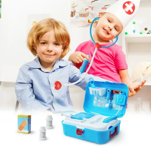 Детский рюкзак игровой набор Маленький Доктор doctor toy 17 предметов в рюкзаке - фото 6