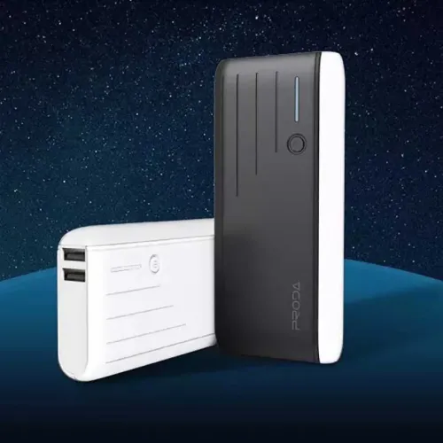Портативное зарядное устройство Power bank 12000 мАч Proda Time PPL-19, фонарик и стробоскоп - фото 5