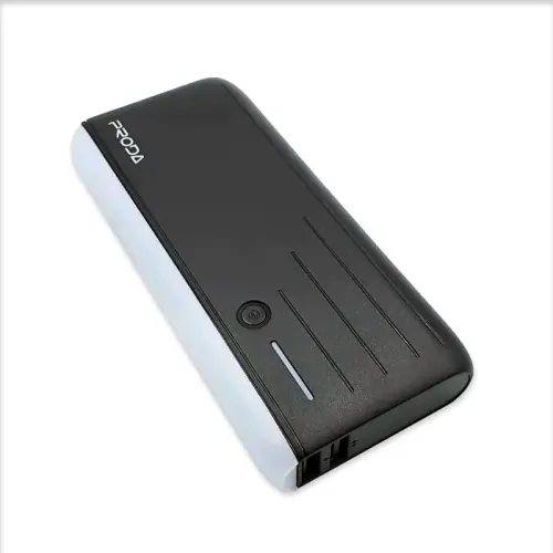 Портативное зарядное устройство Power bank 12000 мАч Proda Time PPL-19, фонарик и стробоскоп - фото 3