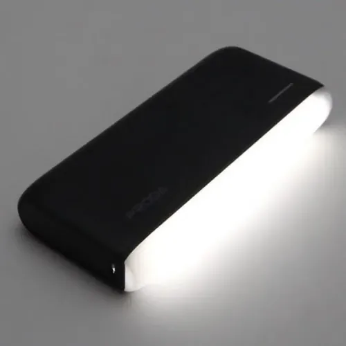 Портативное зарядное устройство Power bank 12000 мАч Proda Time PPL-19, фонарик и стробоскоп - фото 6