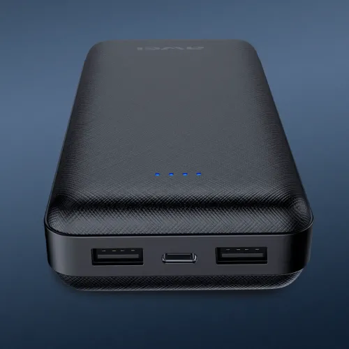 Портативное зарядное устройство Power bank Awei Original P47K 20000mAh Black - фото 4