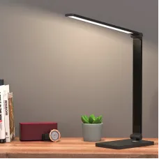 Настольная LED лампа DESK lamp MT-856 от MI, поворот и наклон, 5 режимов, черная