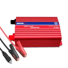 Портативный преобразователь DC12V- AC 220V Power one plus 500w. Инвертор напряжения