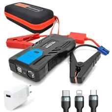 Пусковое устройство авто аккумулятора Power Bank JUMP STARTER HP 8800 mAh M33, в чехле
