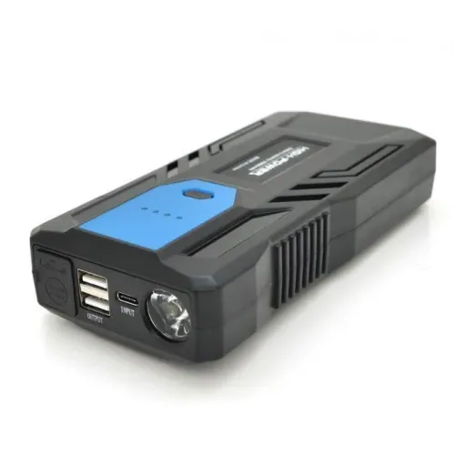 Пусковое устройство авто аккумулятора Power Bank JUMP STARTER HP 8800 mAh M33, в чехле - фото 4