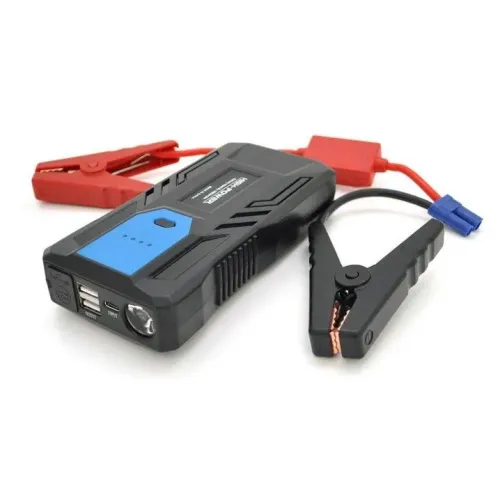 Пусковое устройство авто аккумулятора Power Bank JUMP STARTER HP 8800 mAh M33, в чехле - фото 2