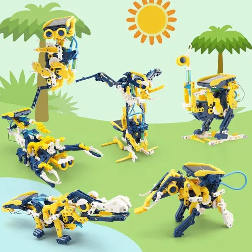 Конструктор робот DIY Solar Robot 11в1 на сонячних батареях - фото 3