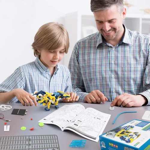 Конструктор робот DIY Solar Robot 11в1 на сонячних батареях - фото 4