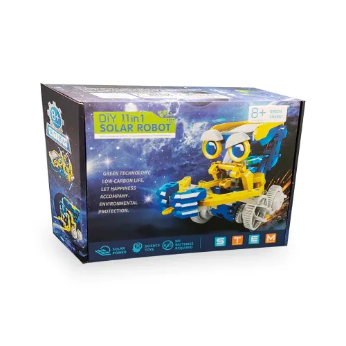 Конструктор робот DIY Solar Robot 11в1 на сонячних батареях - фото 7