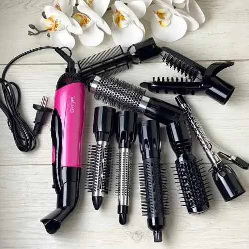Фен-стайлер для волосся Gemei GM-4835 10 в 1 - фото 4