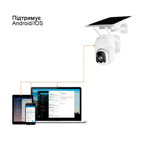 Камера відеоспостереження XF-DC19-F на сонячній батареї (EseeCloud) - фото 7