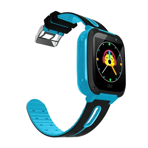 Детские умные часы Smart Watch F2 с GPS и Sim картой Голубой - фото 2