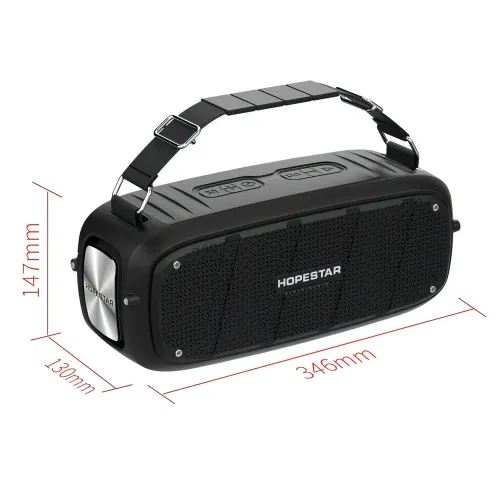Портативна акустична Bluetooth колонка Hepstar A20 Синій - фото 8
