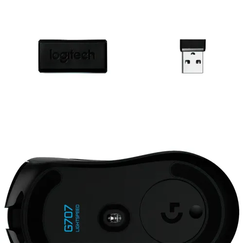 Ігрова мишка Logitech G707, бездротова з акумулятором - фото 4