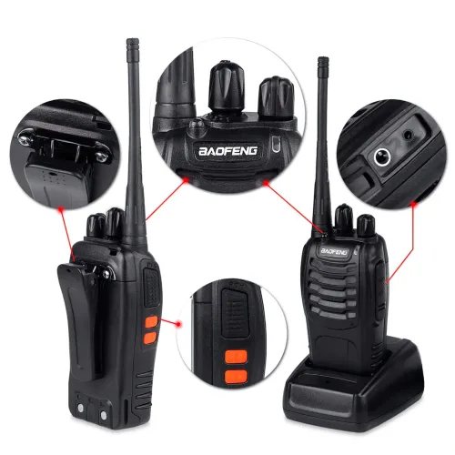 Комплект из двух раций Baofeng BF-888S на 16 каналов, до 5 км - фото 7