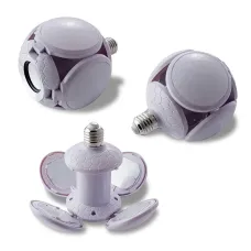 Лампочка со встроенной колонкой LED Football UFO Lamp EL-2357 40 Вт, E27