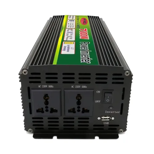 Інвертор-перетворювач напруги Wimpex UPS, 12В-220В, 7000ВТ, USB3 - фото 3