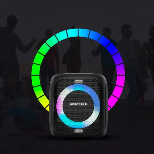 Портативна bluetooth колонка HOPESTAR Party 100, 10000МАч, 50Вт - фото 5