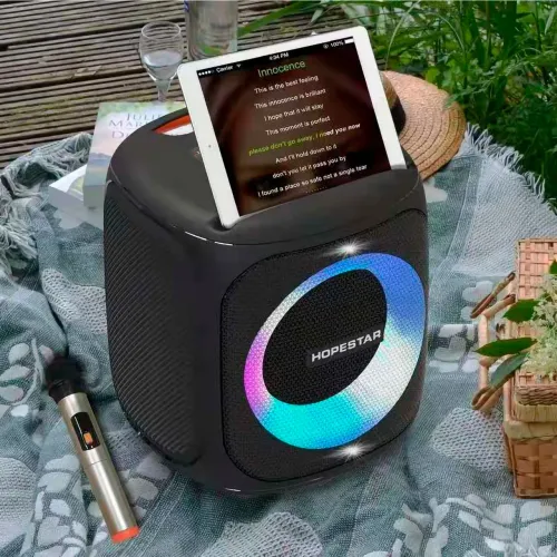 Портативна bluetooth колонка HOPESTAR Party 100, 10000МАч, 50Вт - фото 4