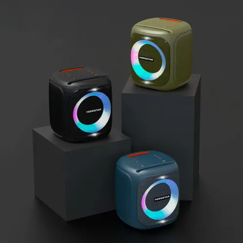 Портативна bluetooth колонка HOPESTAR Party 100, 10000МАч, 50Вт - фото 7