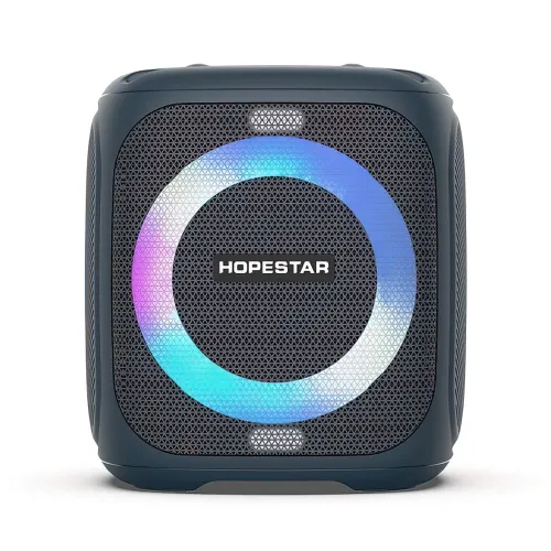 Портативна bluetooth колонка HOPESTAR Party 100, 10000МАч, 50Вт Синій - фото 2