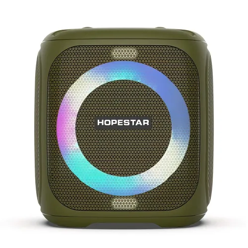 Портативна bluetooth колонка HOPESTAR Party 100, 10000МАч, 50Вт Зелений - фото 2
