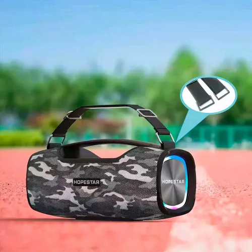 Портативная bluetooth колонка HOPESTAR A6 X, 6000мАч, 55Вт - фото 3