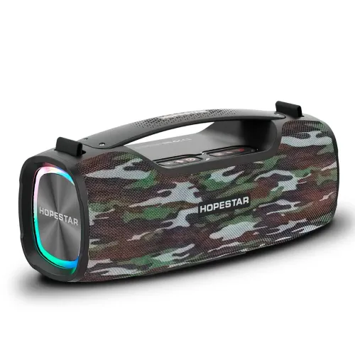 Портативная bluetooth колонка HOPESTAR A6 X, 6000мАч, 55Вт Зеленый