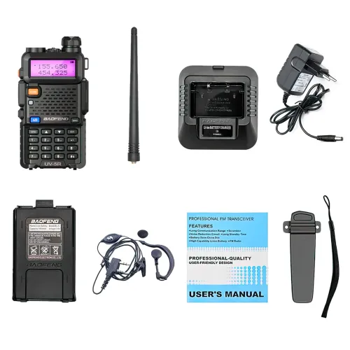 Радіостанція Baofeng UV-5R з радіусом до 18 км, VHF/UHF, 1800 мА/год - фото 8