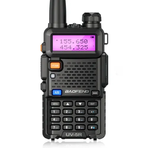 Радіостанція Baofeng UV-5R з радіусом до 18 км, VHF/UHF, 1800 мА/год