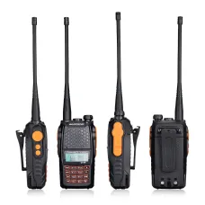 Радиостанция Baofeng UV-6R с радиусом до 10 км,  VHF/UHF, 1800 мА/ч