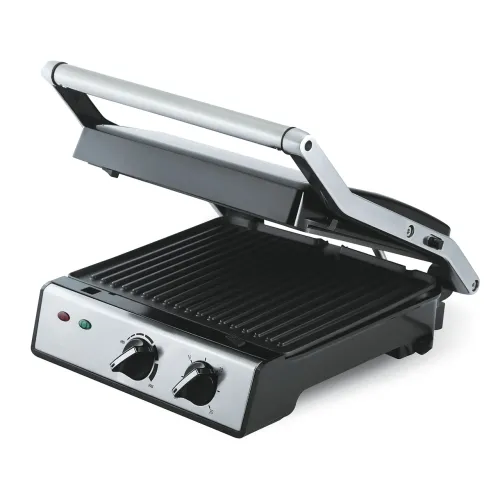 Електричний гриль Crownberg CB-1041 з таймером, 2000 Вт