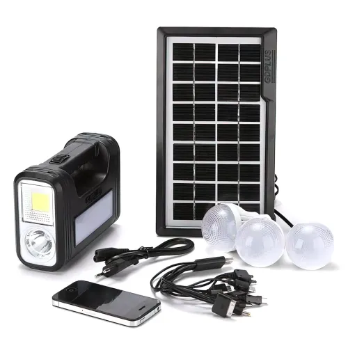 Переносной фонарь на солнечной батареи LED COB Solar FL3272 с зарядкой для телефона 4500 мА/ч
